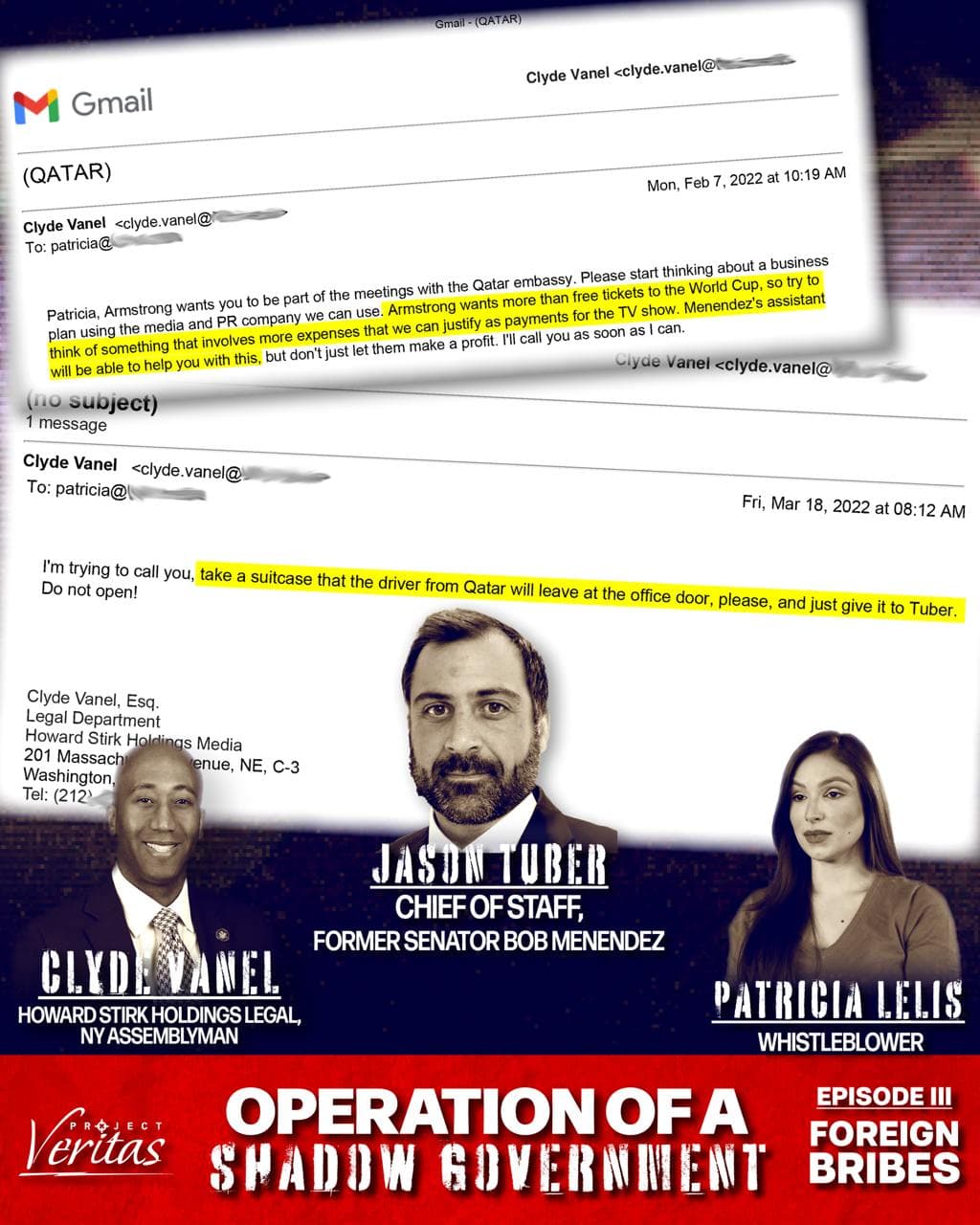 Qatar, Suitcase Email